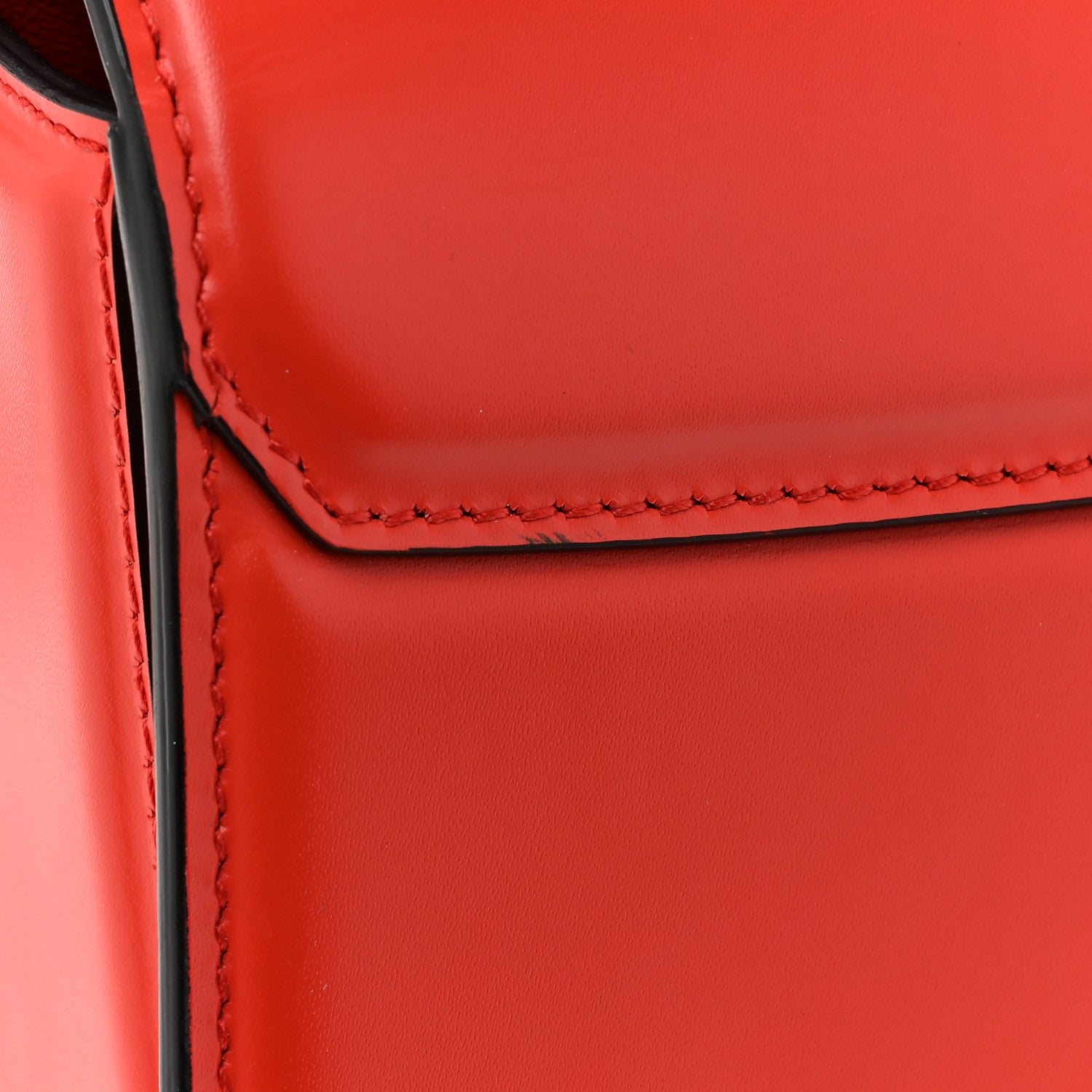 Salvatore Ferragamo SALVATORE FERRAGAMO Calfskin Gancini Mini Boxyz Red 15 of 15