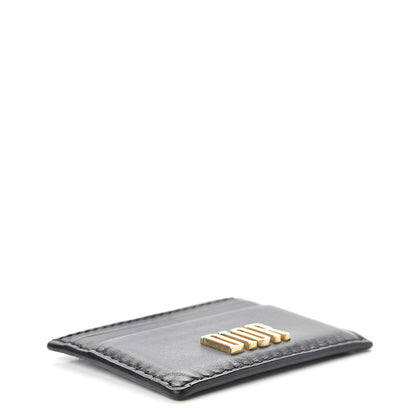 Christian Dior Calfskin D-Fence Card Holder Black 4 of 10