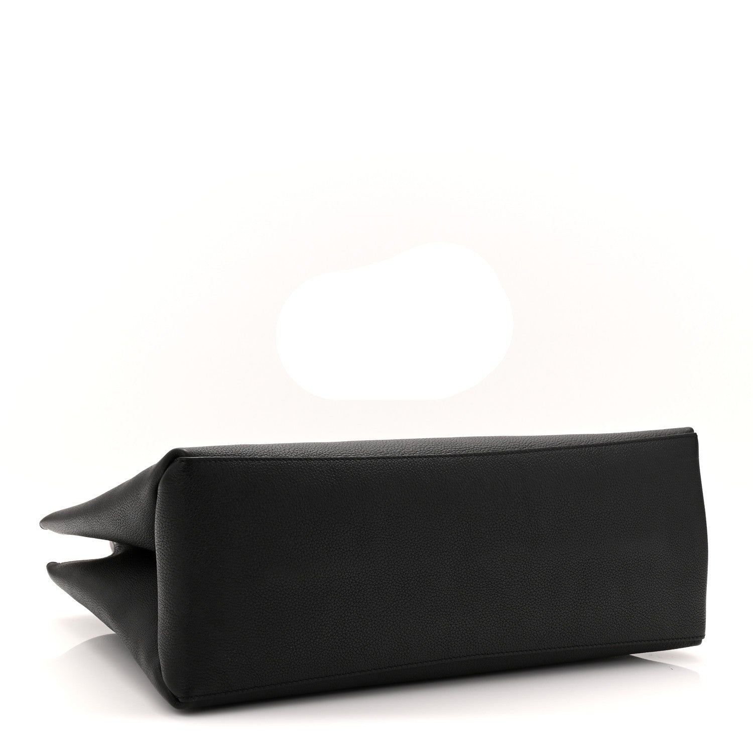 Louis Vuitton Grained Calfskin Lockme Shopper Black 4 of 9