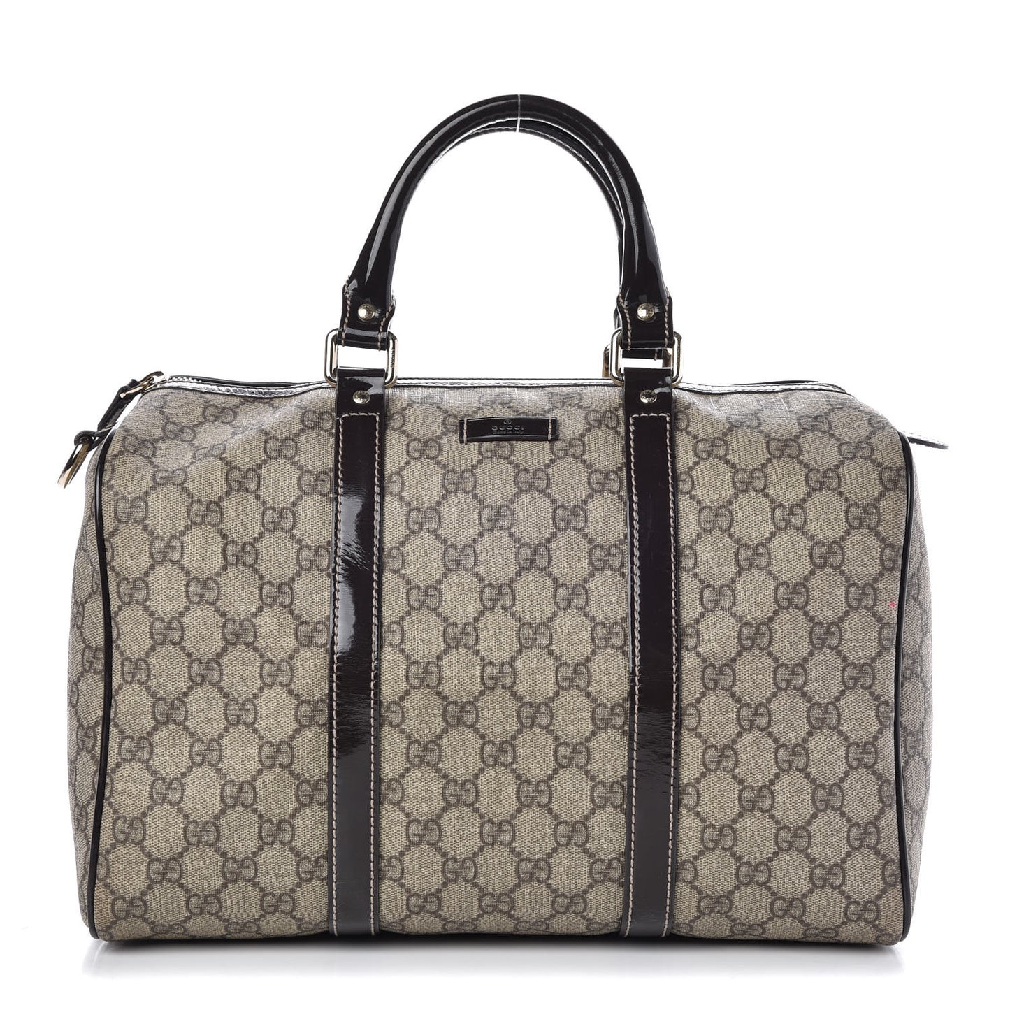 GG Plus Monogram Medium Joy Boston Dark Brown