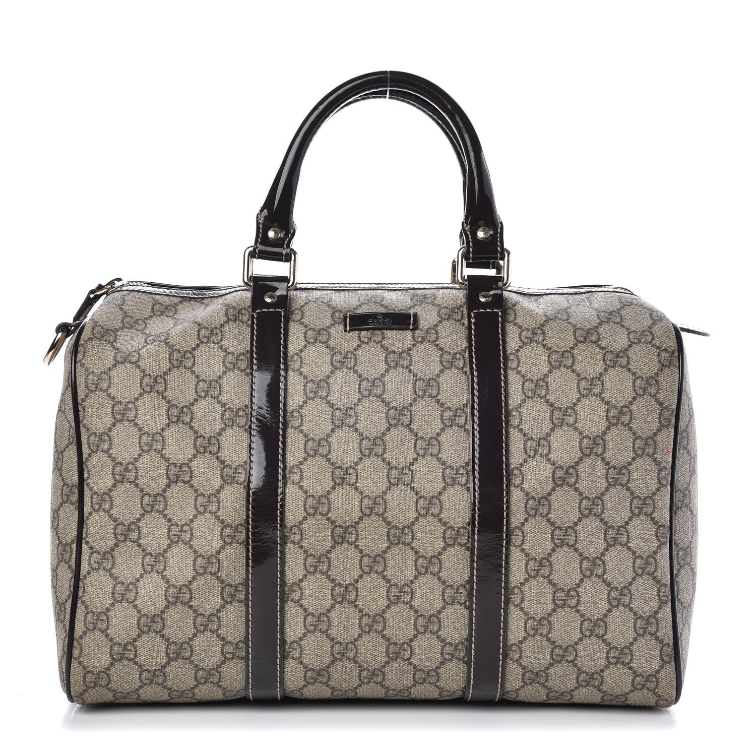 Gucci GG Plus Monogram Medium Joy Boston Dark Brown 1 of 8