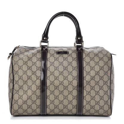 Gucci GG Plus Monogram Medium Joy Boston Dark Brown 1 of 8