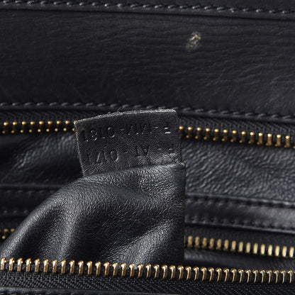 Celine Smooth Calfskin Mini Bi-Color Luggage Forest Black 8 of 18