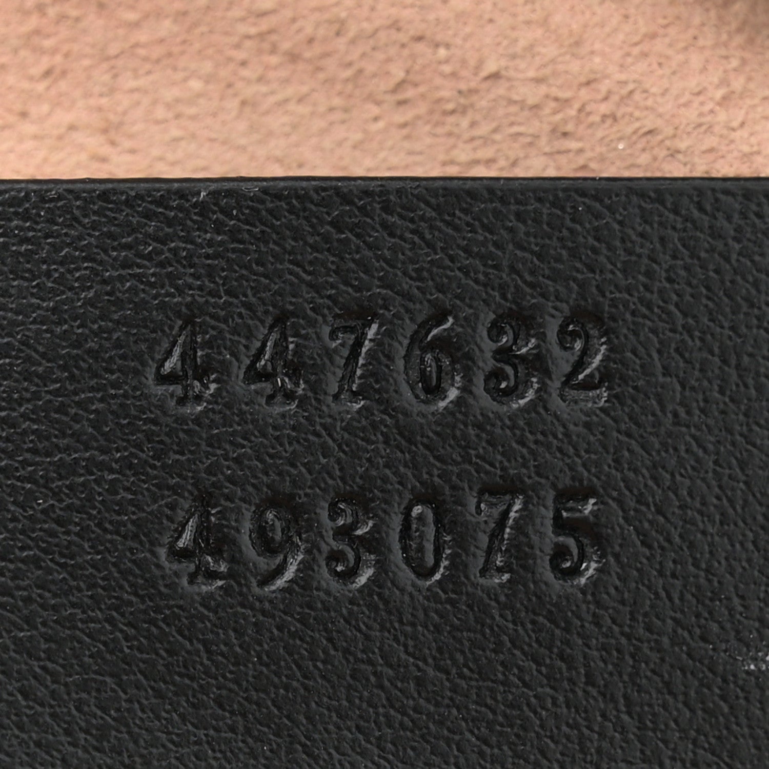 Gucci Calfskin Matelasse Small GG Marmont Chain Shoulder Bag Black 7 of 12