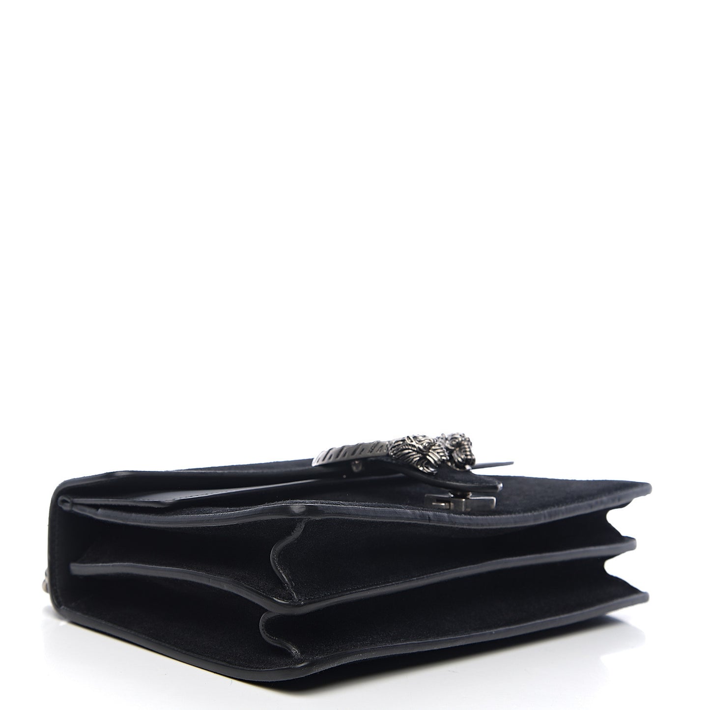 Suede Small Dionysus Shoulder Bag Black