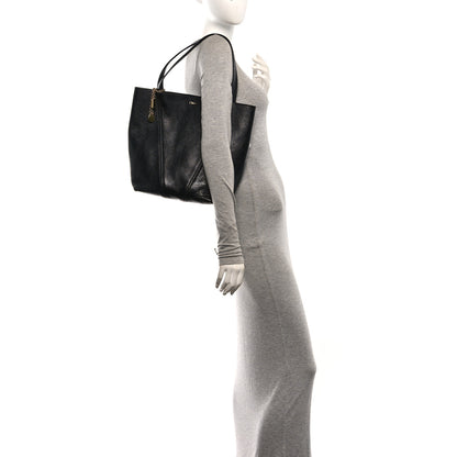 Chloe Grained Calfskin Medium Spin Tote Woodrose 2 of 9