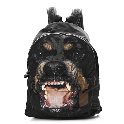 Givenchy Nylon Rottweiler Print Backpack Black 1 of 14
