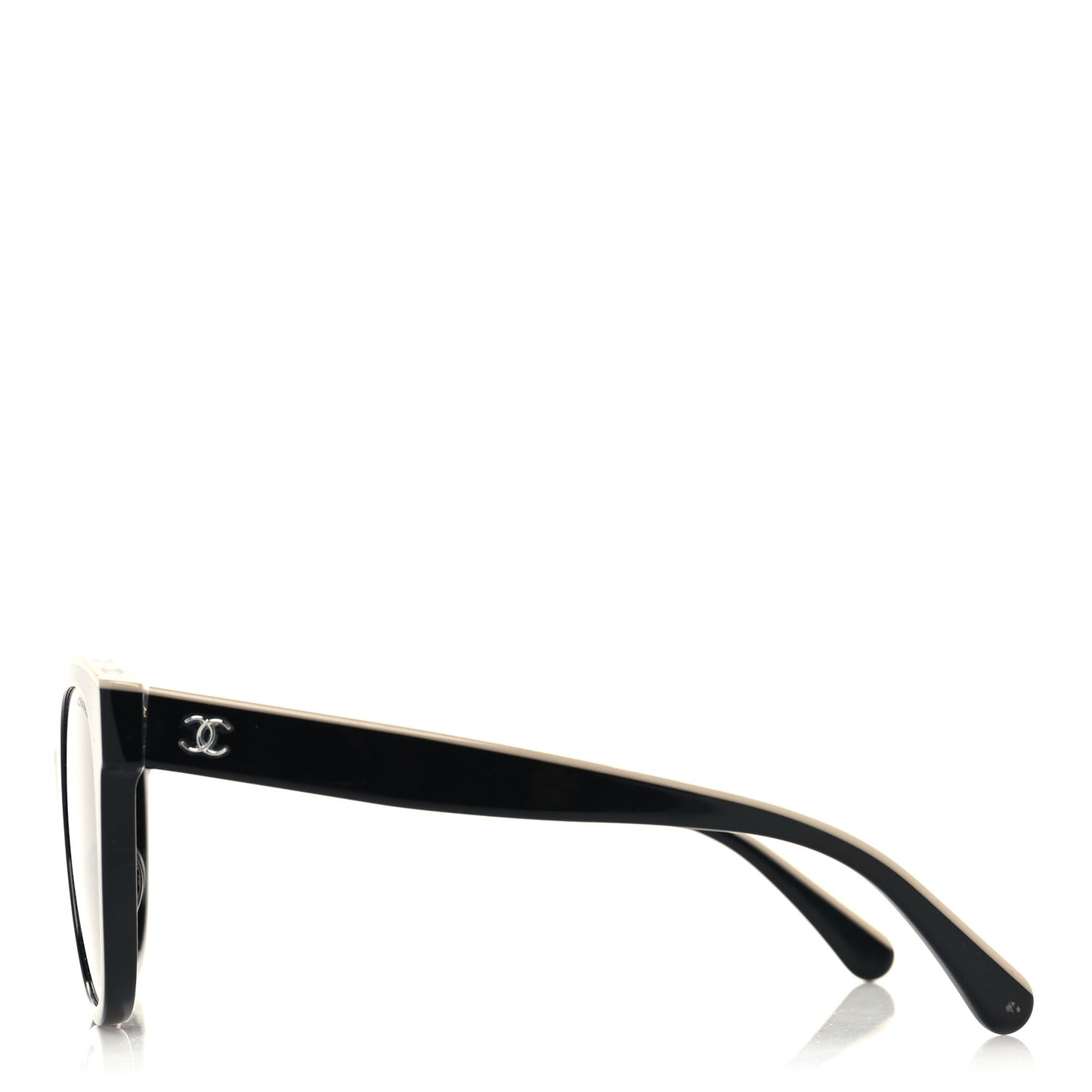 Acetate CC Butterfly Sunglasses 5414-A Black Beige