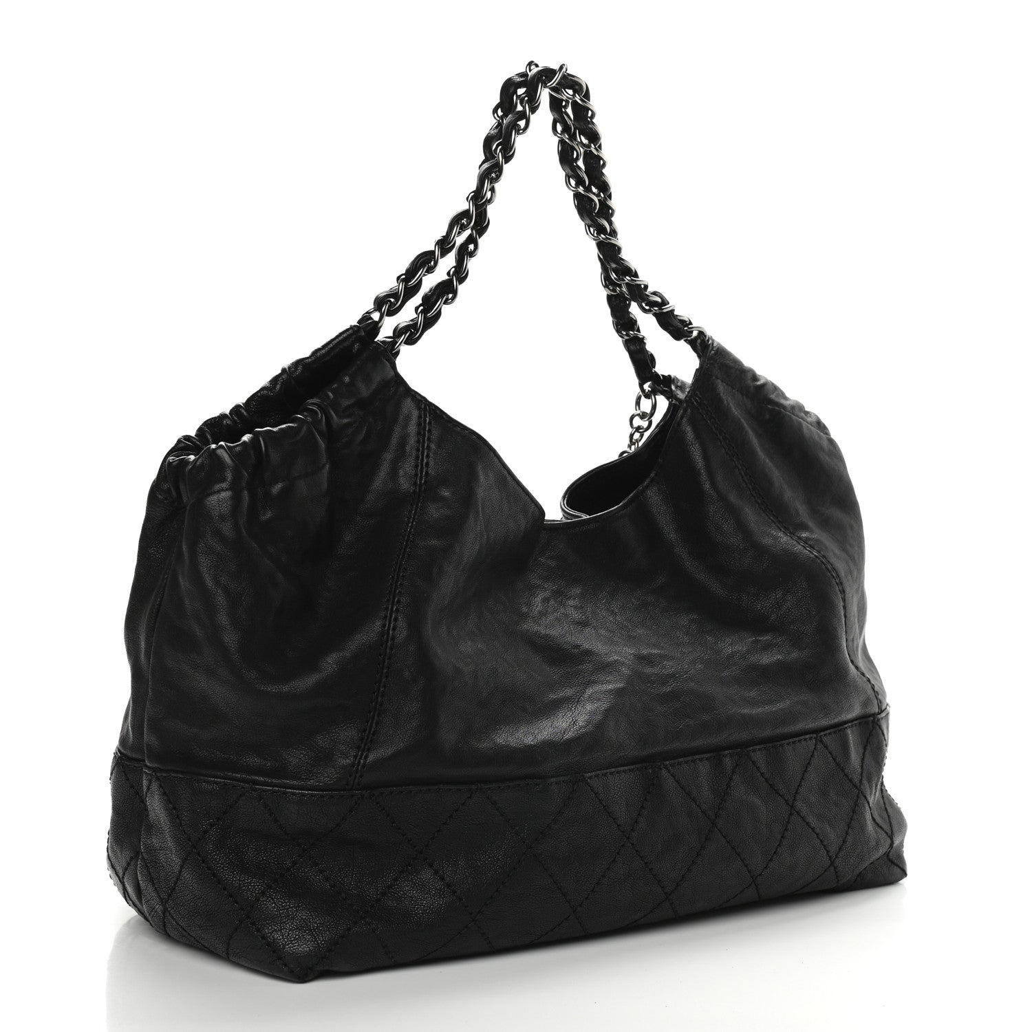 Chanel Calfskin Baby Coco Cabas Black 4 of 11