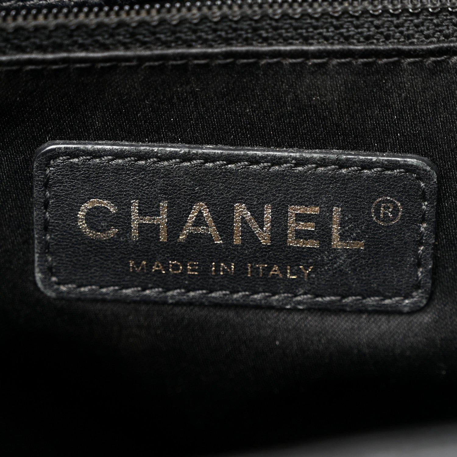 Chanel Caviar Quilted Grand Shopping Tote GST Black 6 of 15