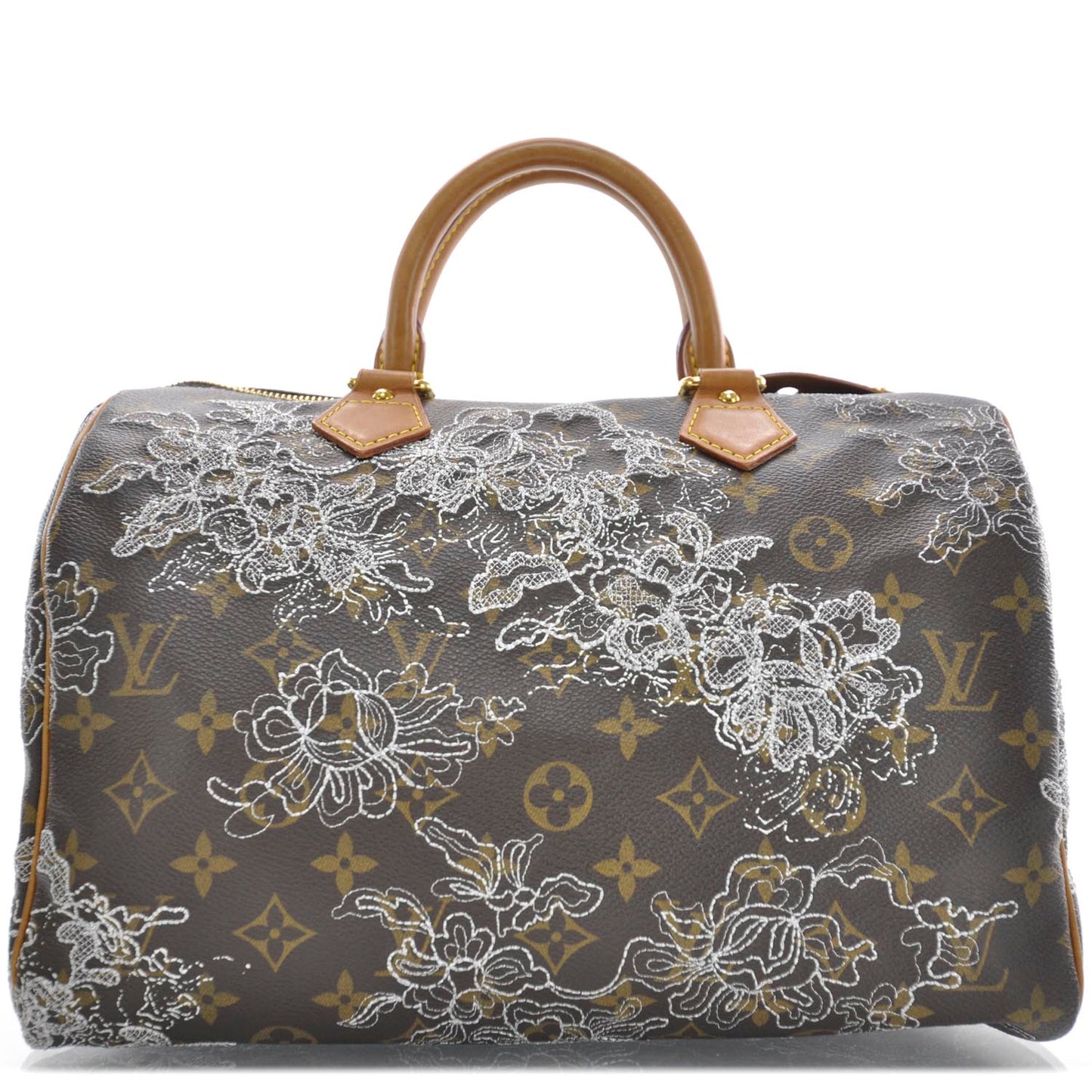 Monogram Dentelle Speedy 30 Silver