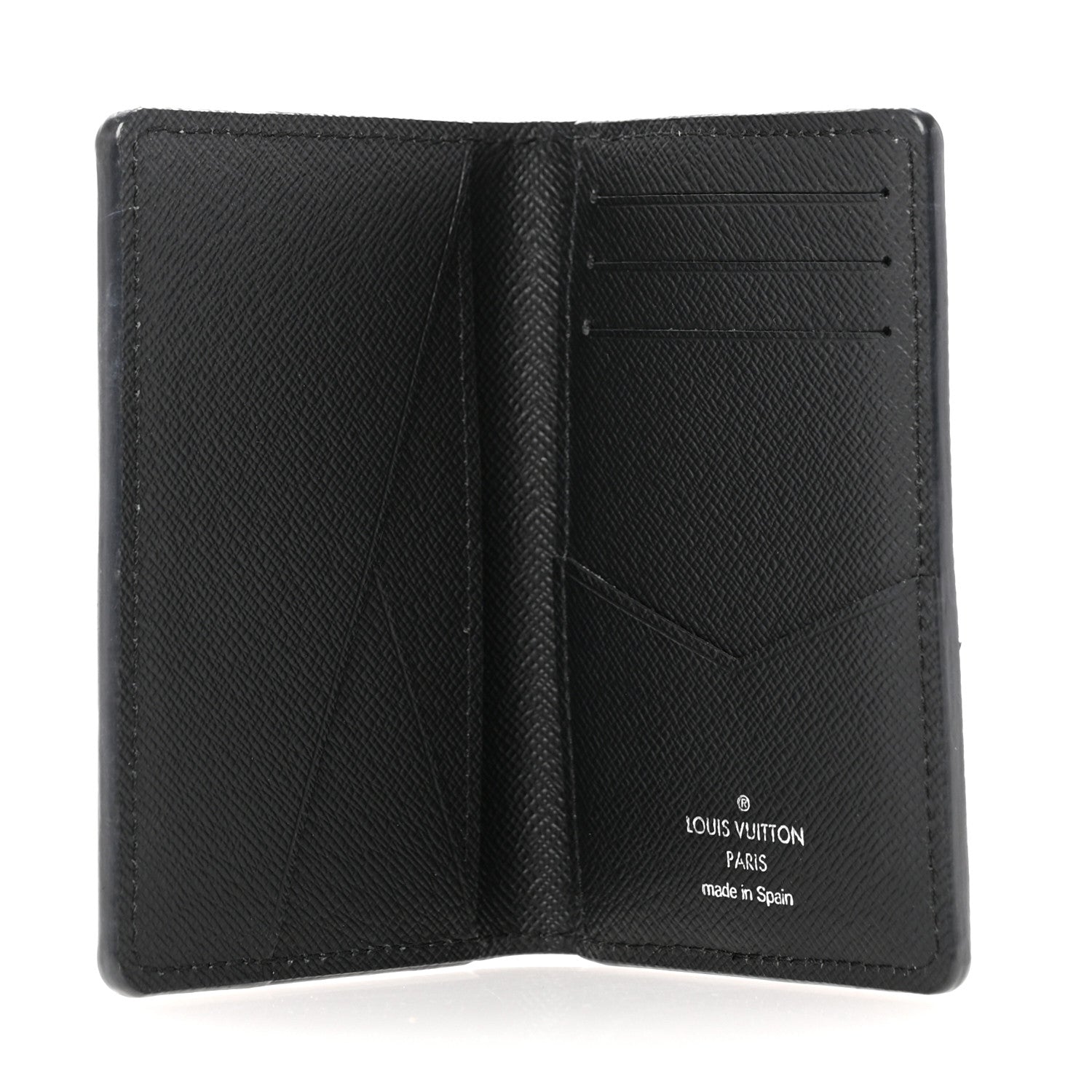 Louis Vuitton Epi Pocket Organizer Black 5 of 10