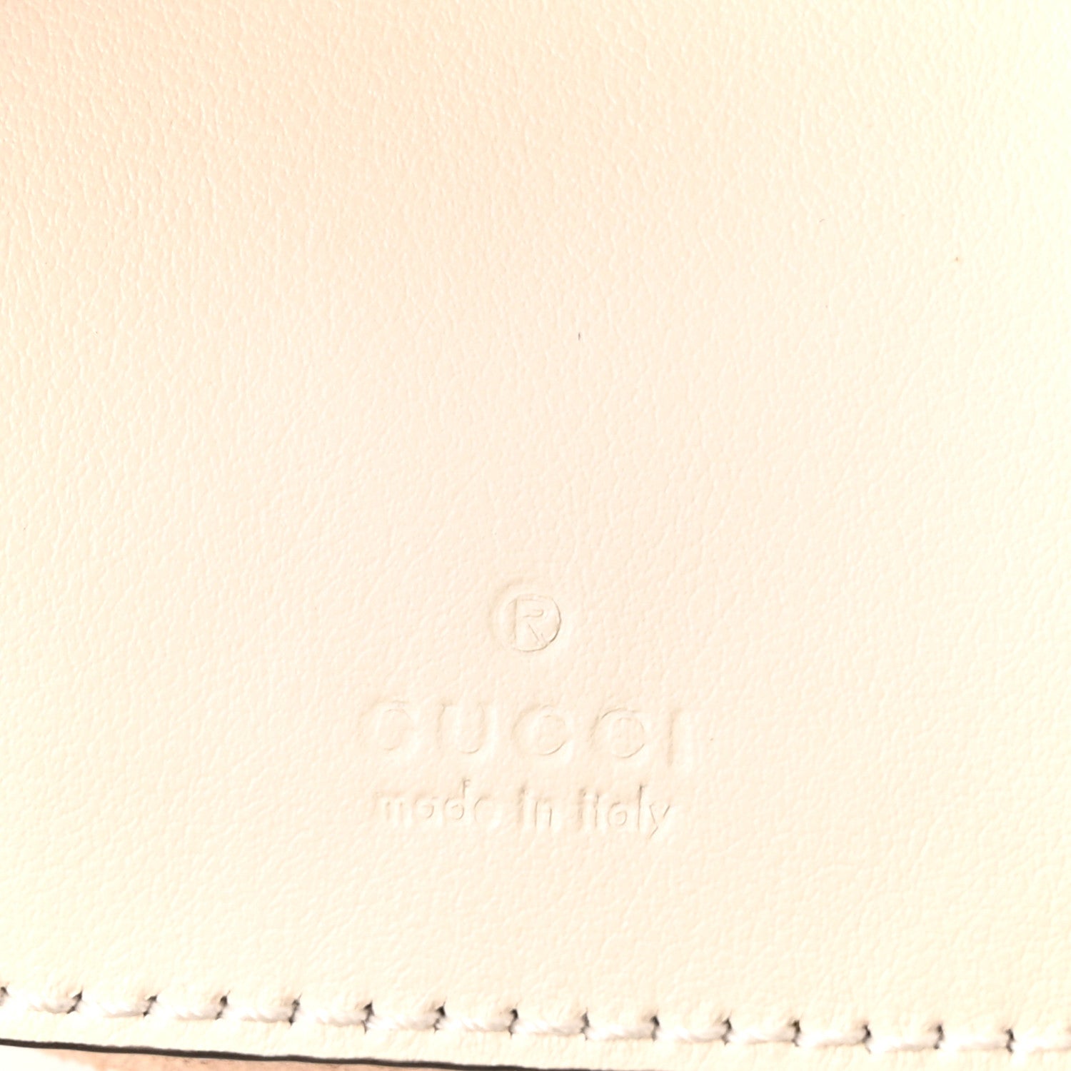 Gucci Calfskin Matelasse Mini GG Marmont 2.0 Bucket Bag White 6 of 9
