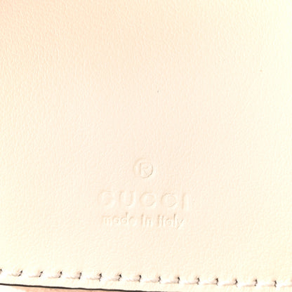 Gucci Calfskin Matelasse Mini GG Marmont 2.0 Bucket Bag White 6 of 9