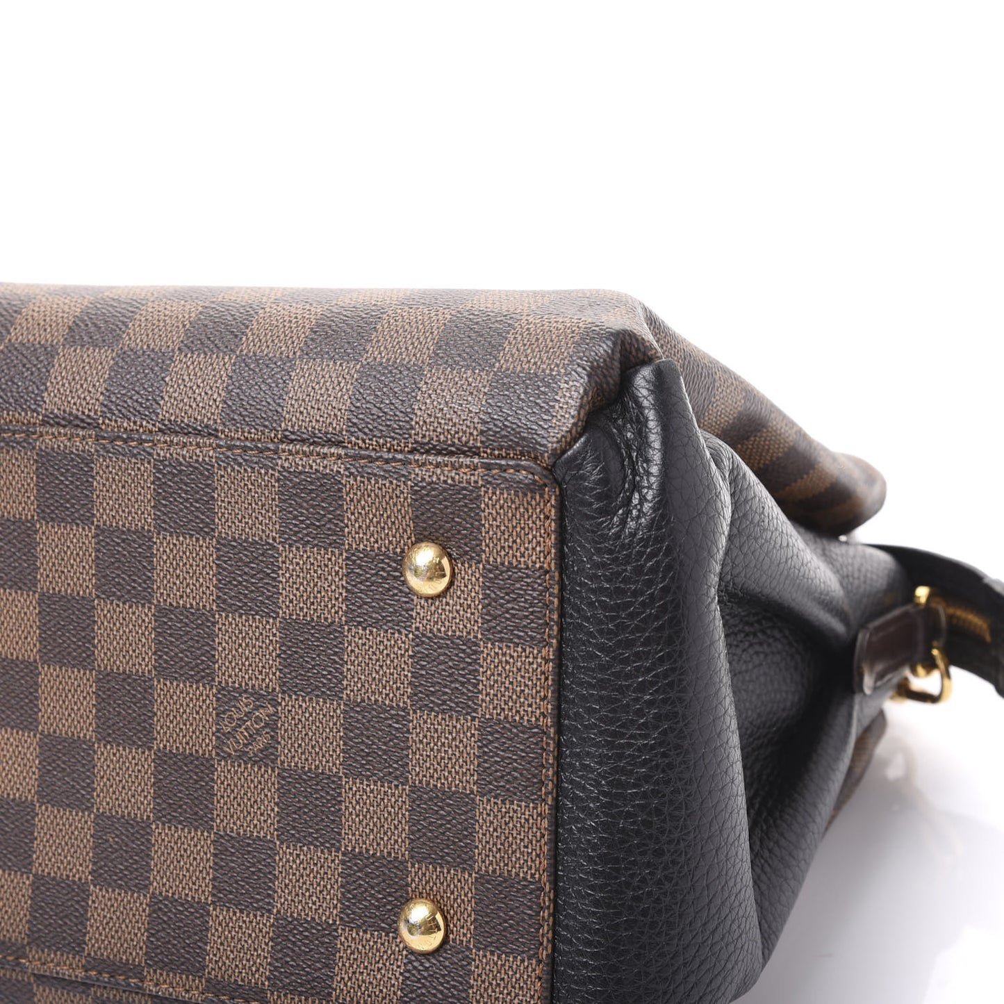 Cuir Taurillon Damier Ebene Normandy Black