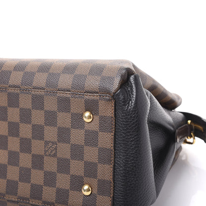 Louis Vuitton Cuir Taurillon Damier Ebene Normandy Black 6 of 14