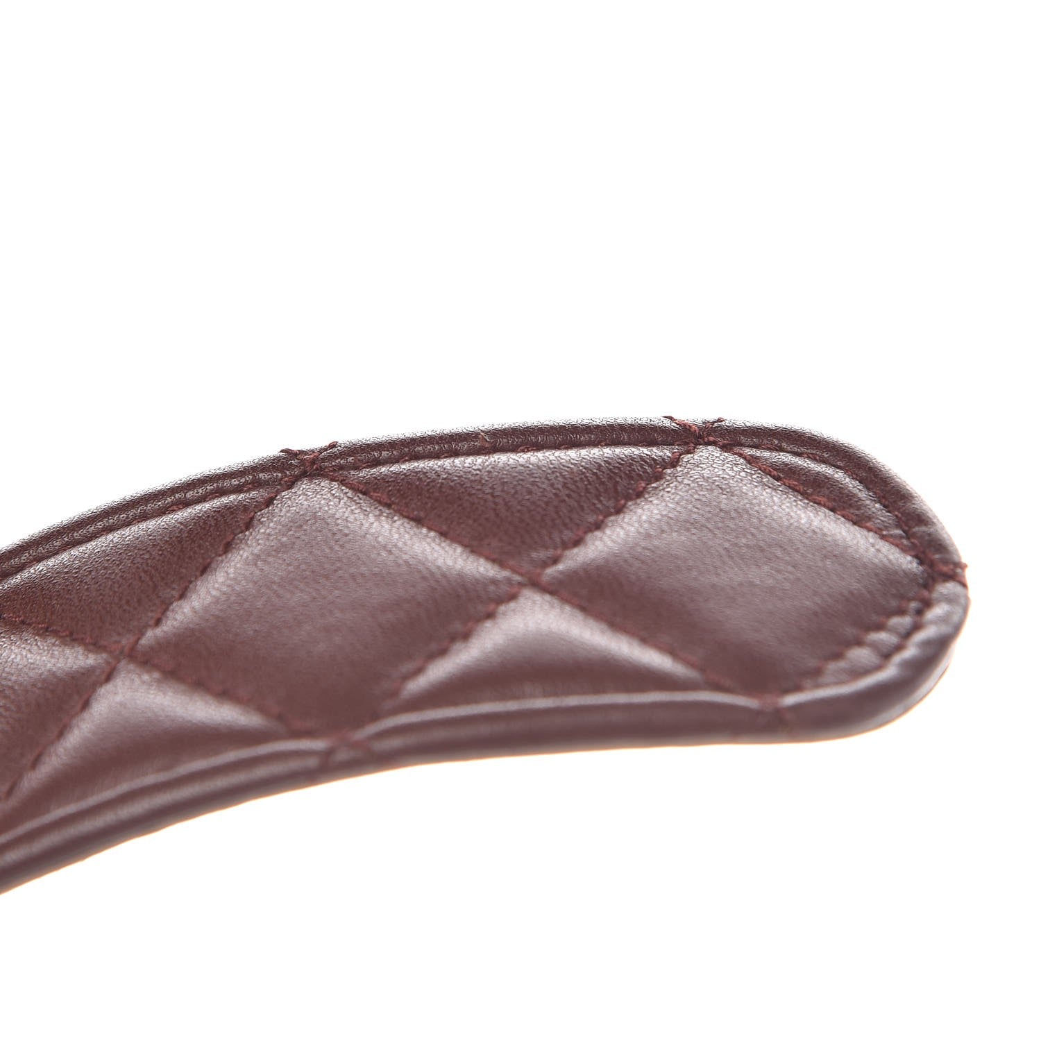 Chanel Lambskin Quilted CC Belt 90 36 Bordeaux 12 of 12