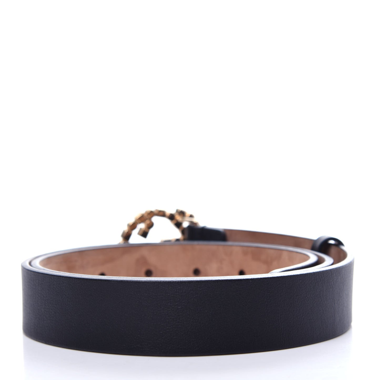 Calfskin Studded Interlocking G Belt 90 36 Black
