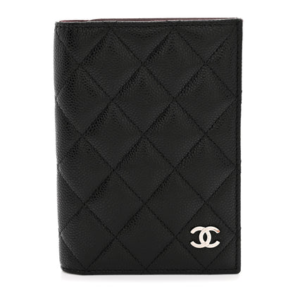 Chanel Caviar Quilted Passport Holder Black 1 of 8