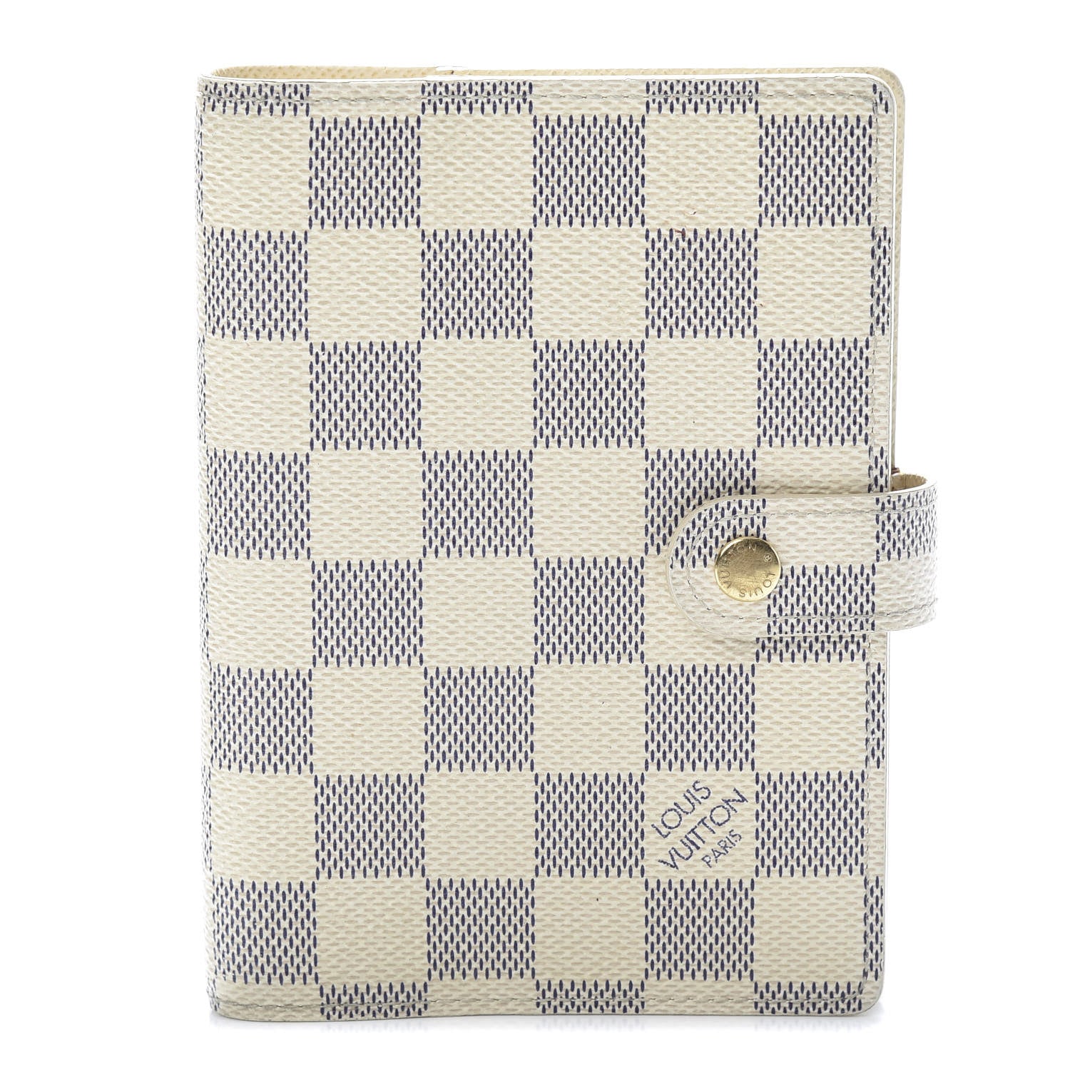 Louis Vuitton Damier Azur Small Ring Agenda Cover 1 of 13