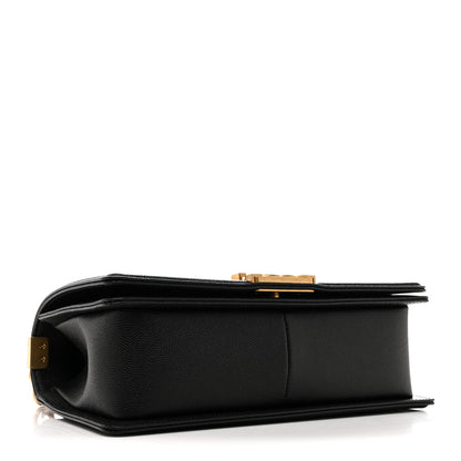 Chanel Caviar Quilted Medium Boy Flap Black 4 of 12
