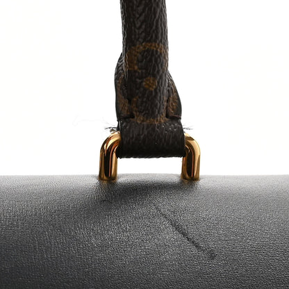 Louis Vuitton Calfskin Monogram Speedy Doctor 25 Black 10 of 14