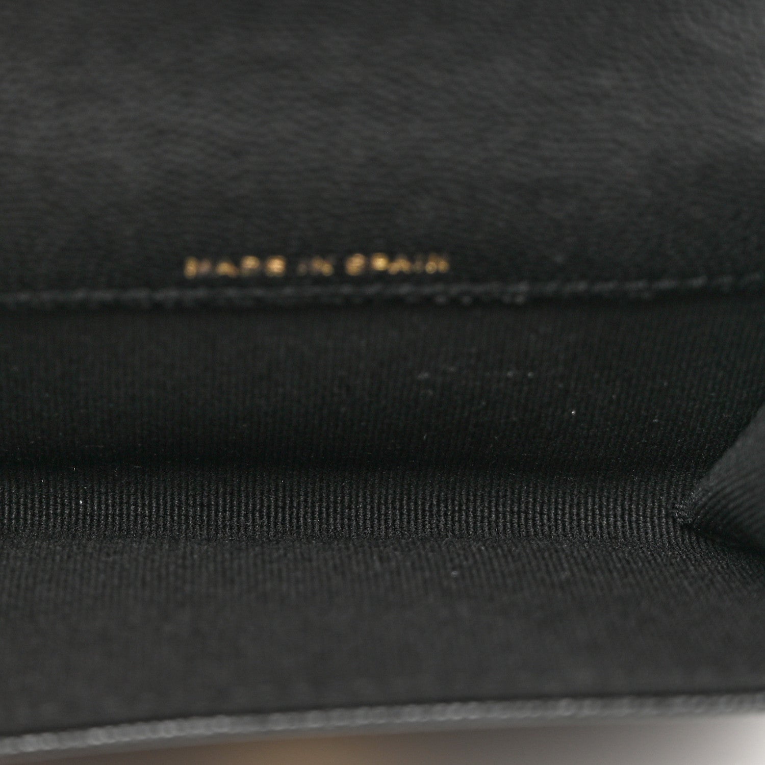 Chanel Caviar Quilted Enamel Coco Casino Flap Card Holder Wallet Black 5 of 8