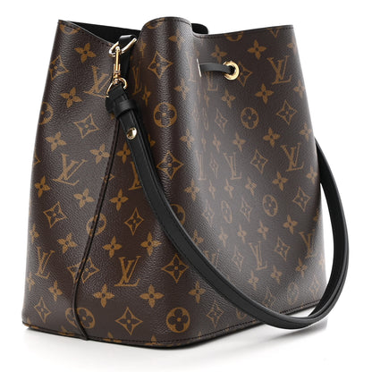 Louis Vuitton Monogram Neonoe MM Black 3 of 8