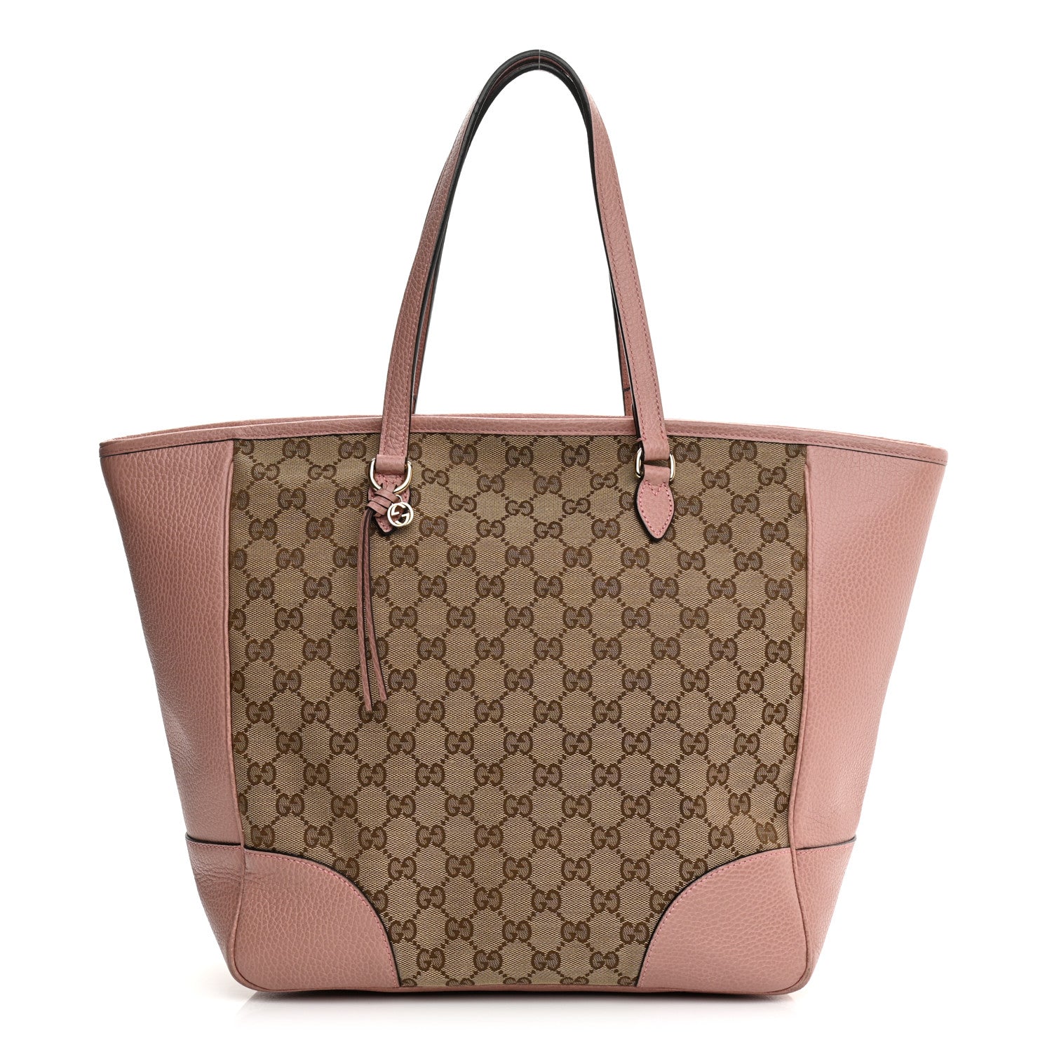 Gucci Monogram Bree Zippered Tote Beige Soft Pink 1 of 10