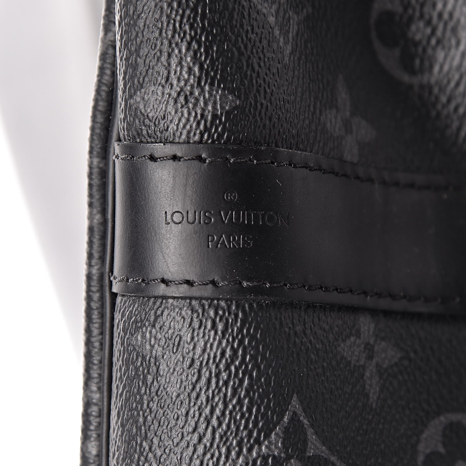 Louis Vuitton Monogram Eclipse Keepall Bandouliere 55 7 of 9