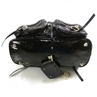 Chloe Crinkled Patent Small Betty Shoulder Bag Black 4 of 12