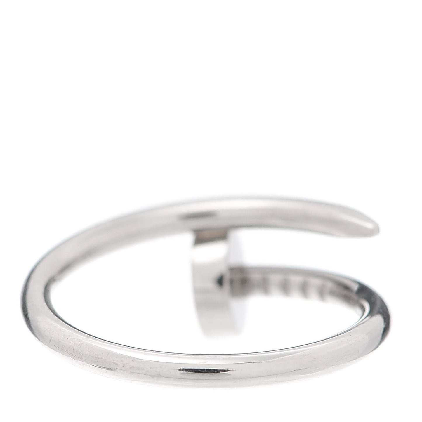 18K White Gold Small Juste Un Clou Ring 46 3.75