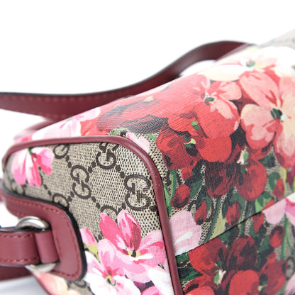 Gucci GG Supreme Monogram Blooms Mini Boston Beige Multicolor Dry Rose 11 of 12