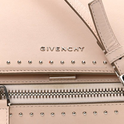 Givenchy Calfskin Studded Mini Pandora Box Crossbody Bag Nude Pink 8 of 14