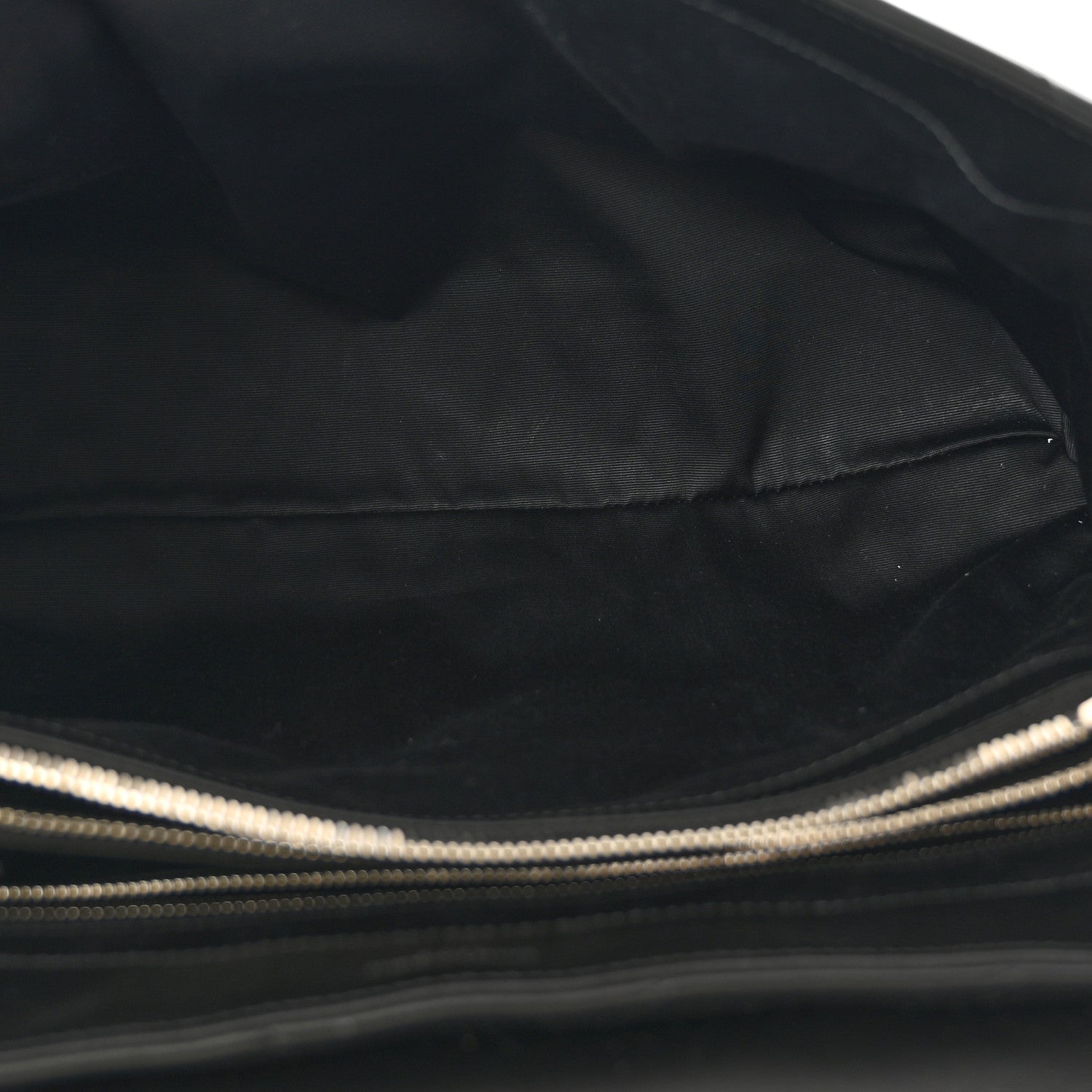 Saint Laurent Calfskin Y Quilted Monogram Large Loulou Chain Satchel Black 5 of 10
