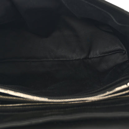 Saint Laurent Calfskin Y Quilted Monogram Large Loulou Chain Satchel Black 5 of 10