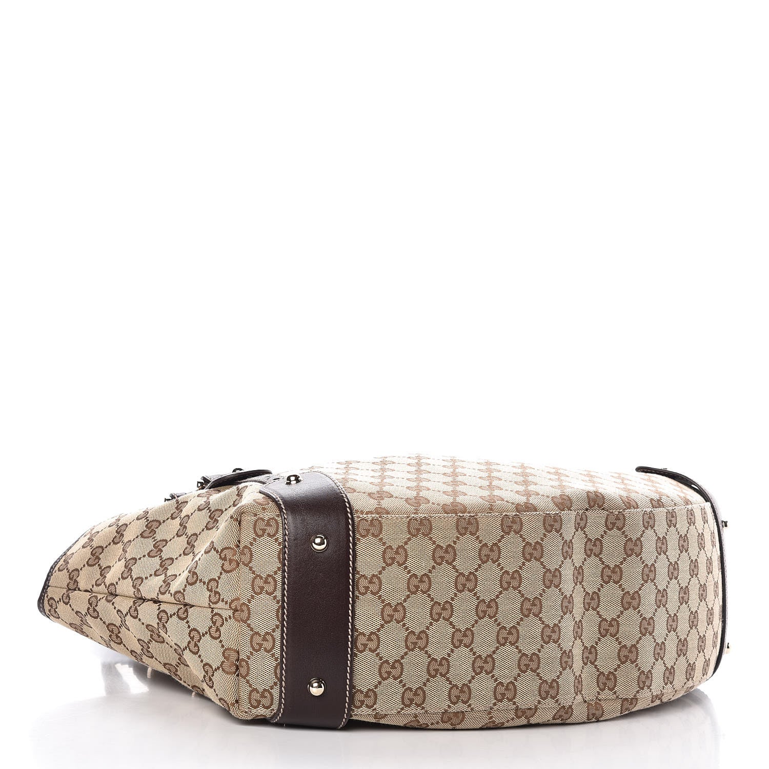 Gucci Monogram Medium Pelham Shoulder Bag Dark Brown 4 of 10