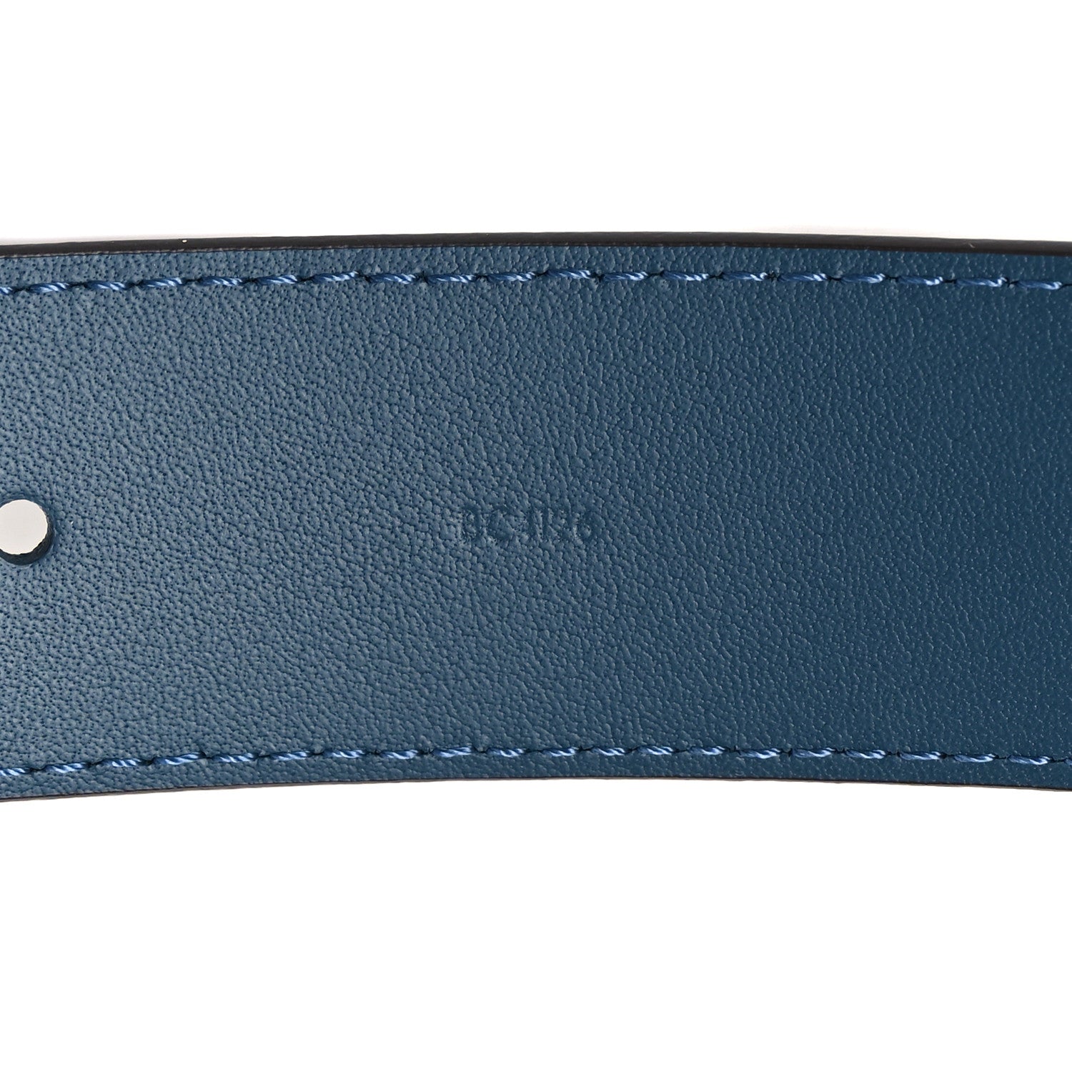 Louis Vuitton Epi 35mm Belt 95 38 Blue Celeste 6 of 8
