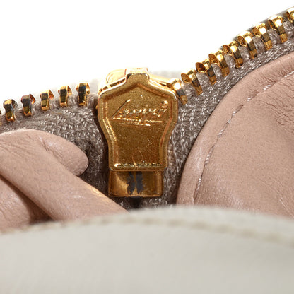 Prada Saffiano Lux Flap Clutch Pomice 9 of 9
