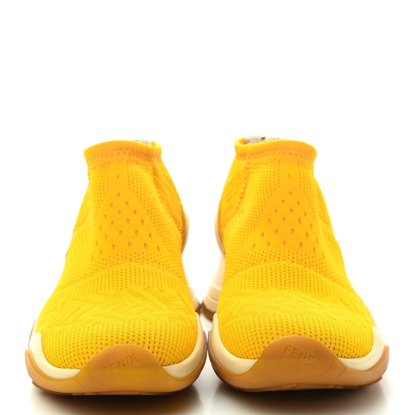 Technical 3D Mesh Womens FFluid Zip Up Sneakers 41 Reggae Corn White
