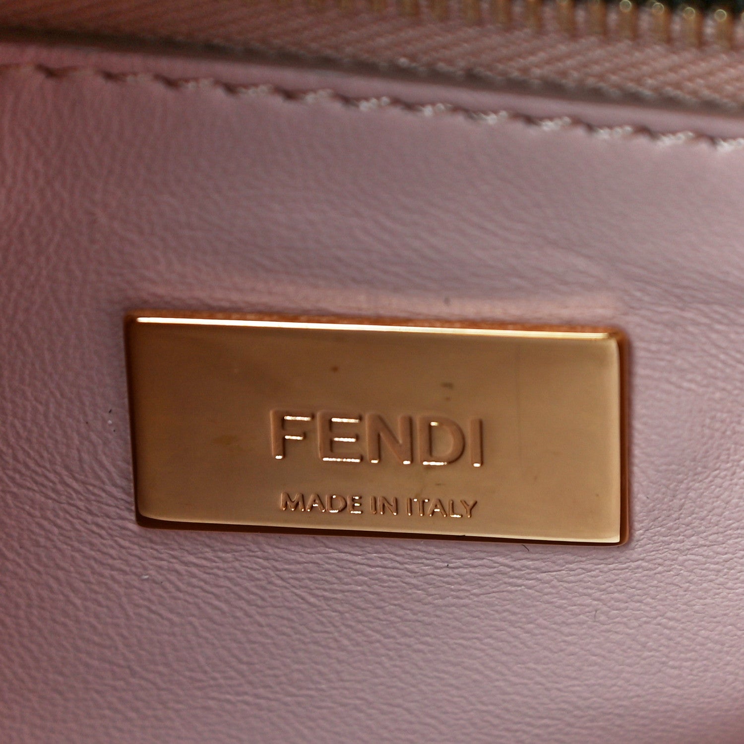 Fendi Nappa Fringe Mini Peekaboo Rosa Quarzo 5 of 11