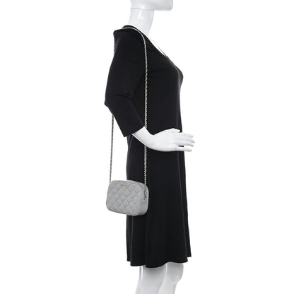 Chanel Caviar Quilted Camera Case Grey 2 of 11