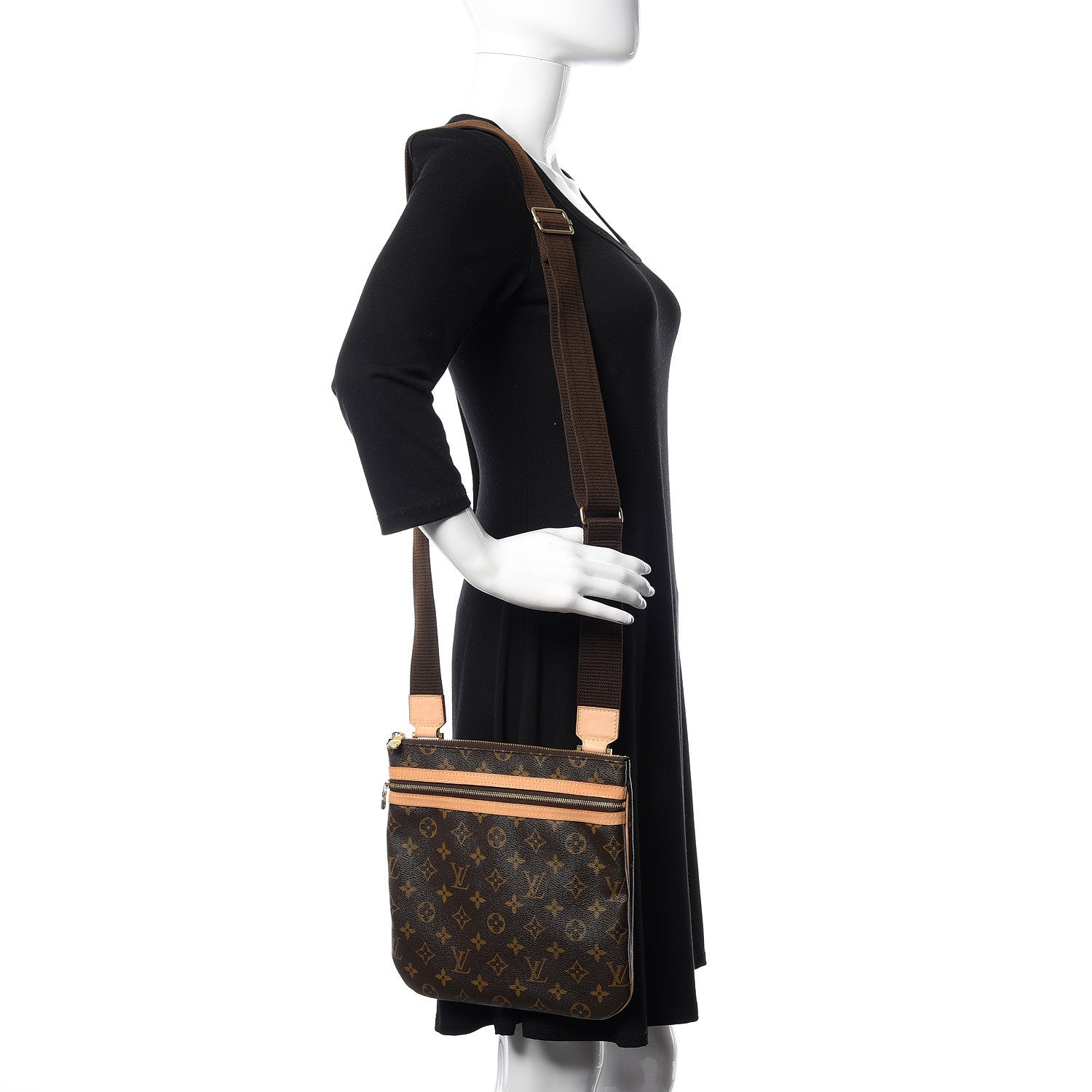 Louis Vuitton Monogram Bosphore Pochette 2 of 11