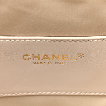 Chanel Caviar Quilted Small Chanel 25 Handbag White 6 of 10