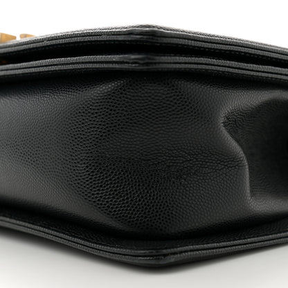 Chanel Caviar Quilted Medium Boy Flap Black 10 of 12