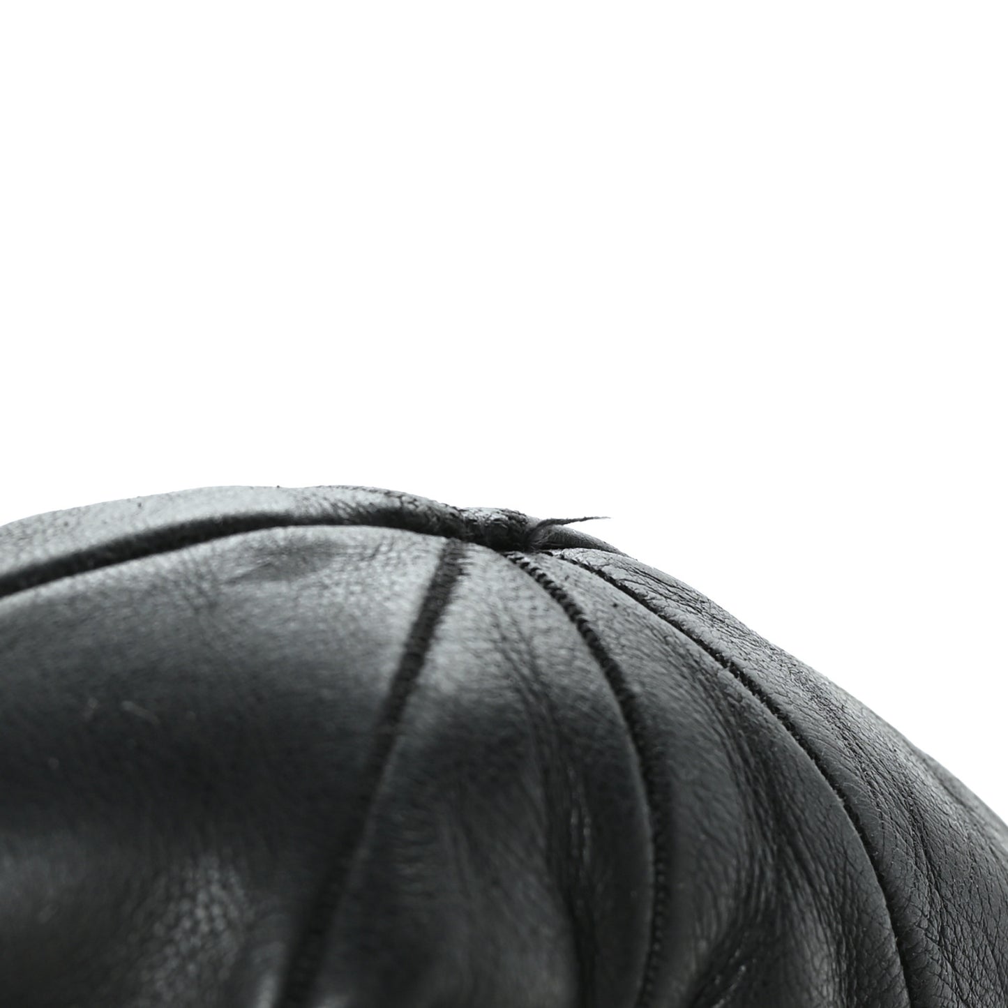 Lambskin Quilted Soft Squares Origami Flap Black