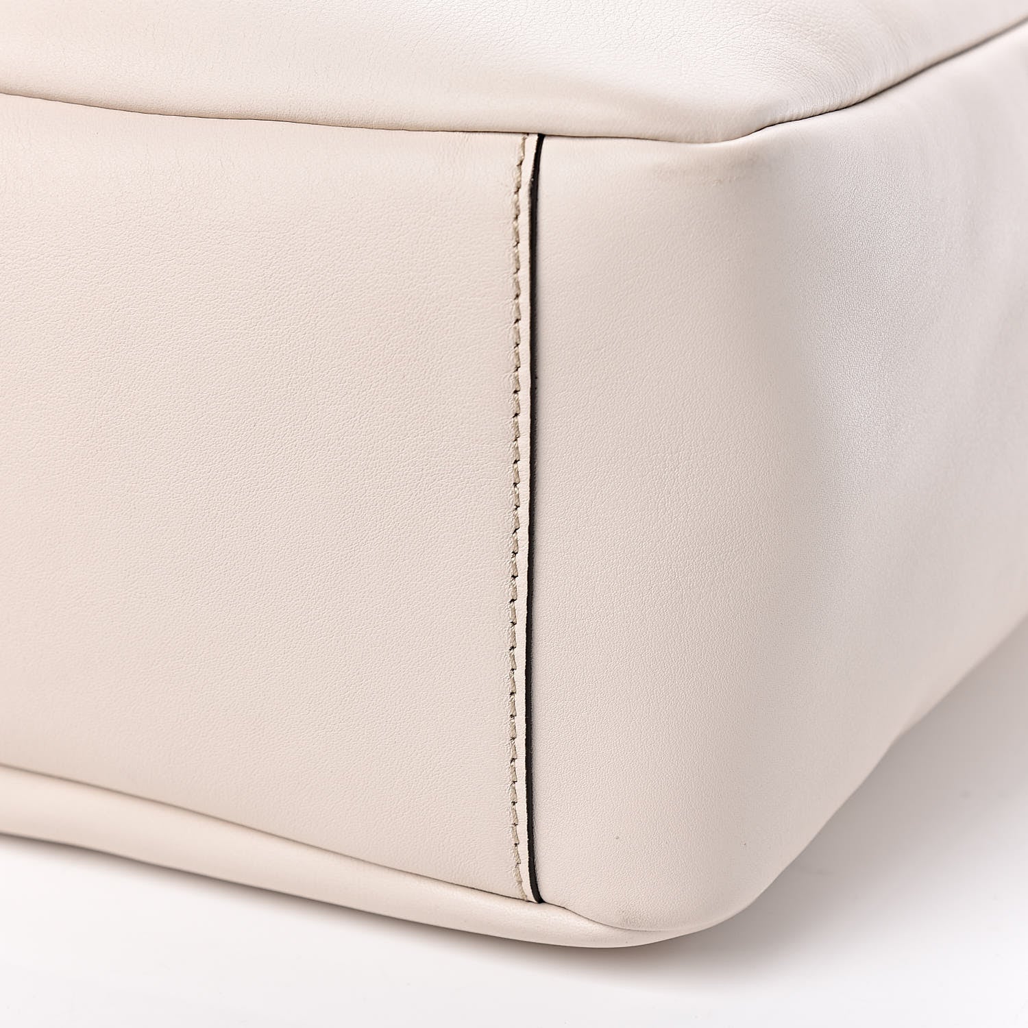 Alexander McQueen Calfskin Skull Perforated Tote Off White 12 of 14