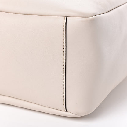 Alexander McQueen Calfskin Skull Perforated Tote Off White 12 of 14