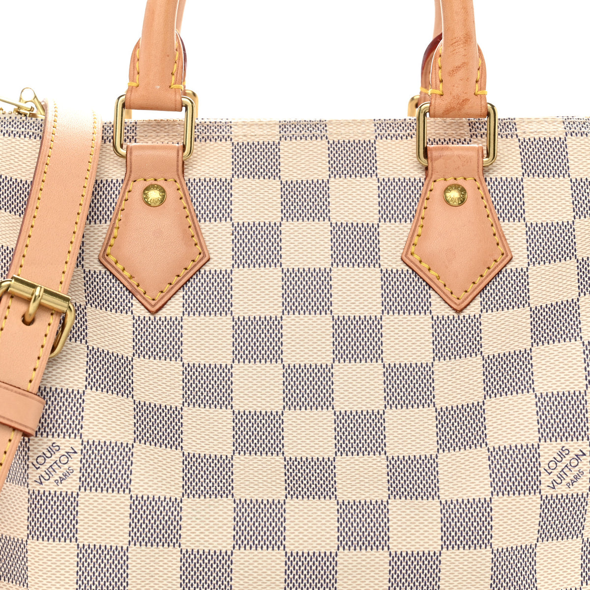 Louis Vuitton Damier Azur Speedy Bandouliere 25 7 of 10