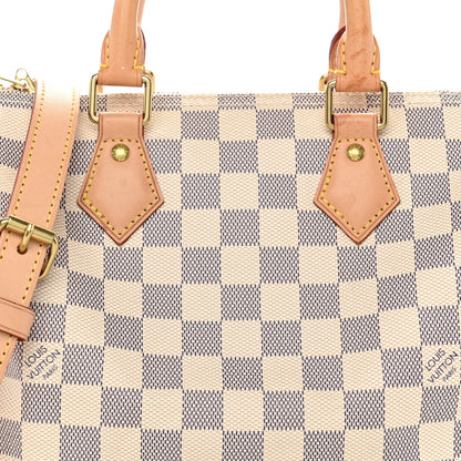 Louis Vuitton Damier Azur Speedy Bandouliere 25 7 of 10